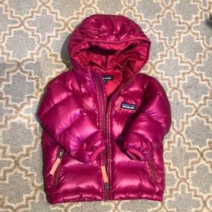 Patagonia hi-loft down sweater hooded coat